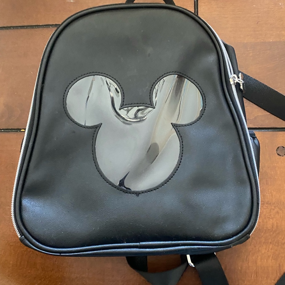 Black Disney Trading Pin Backpack